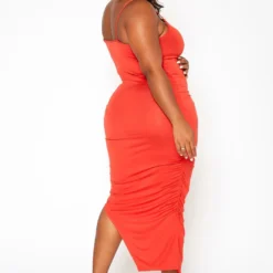 Asoph Plus Size Ruched Bodycon Maxi Dress 8 Asoph Plus Size Ruched Bodycon Maxi Dress -Radiant Drape Sales 2018110 120 3