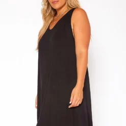 Asoph Plus Size Crochet Design Flare Mini Dress 7 Asoph Plus Size Crochet Design Flare Mini Dress -Radiant Drape Sales 2018140 001 2