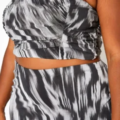 Asoph Plus Size Statement Print Ruched Cami Top -Radiant Drape Sales 2018169 001 6