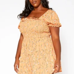 Asoph Plus Size Floral Blossom Print Romper -Radiant Drape Sales 2018241 304 1