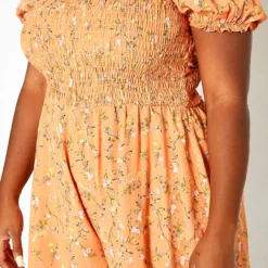 Asoph Plus Size Floral Blossom Print Romper -Radiant Drape Sales 2018241 304 4