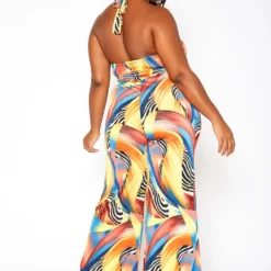 Asoph Plus Size Show Off Halter Neck Flare Jumpsuit -Radiant Drape Sales 2018256 128 2