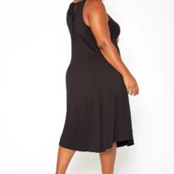 Asoph Plus Size Basic Cami Midi Dress -Radiant Drape Sales 2018277 001 3