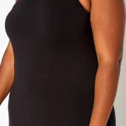 Asoph Plus Size Basic Cami Midi Dress -Radiant Drape Sales 2018277 001 4