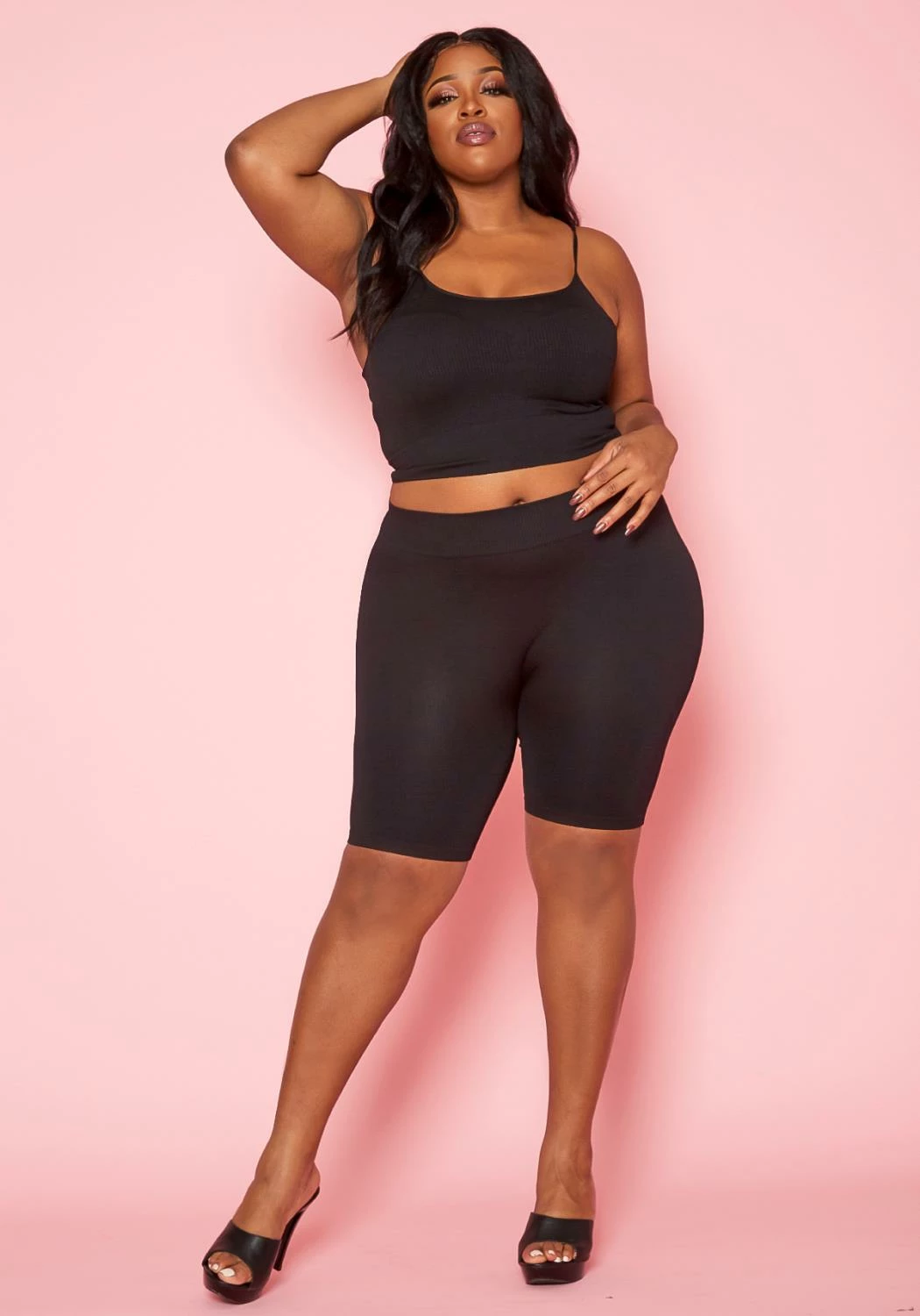 Asoph Plus Size Active Two Piece Set 2 Asoph Plus Size Active Two Piece Set - Image 2