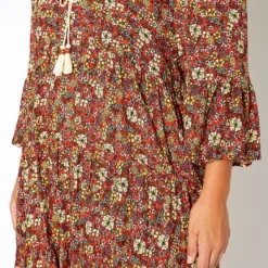 Asoph Plus Size Vintage Floral Print Mini Dress -Radiant Drape Sales 2018420 120 4