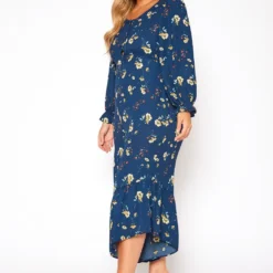 Asoph Plus Size Floral Print Flare Jumpsuit -Radiant Drape Sales 2018484 117 2