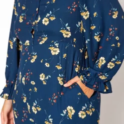 Asoph Plus Size Floral Print Flare Jumpsuit -Radiant Drape Sales 2018484 117 4