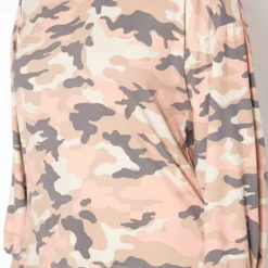 Asoph Plus Size Camo Print Two Piece Set -Radiant Drape Sales 2018488 354 0