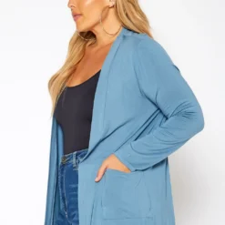 Asoph Plus Size Casual Open Front Cardigan 7 Asoph Plus Size Casual Open Front Cardigan -Radiant Drape Sales 2018502 243 2