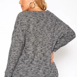 Asoph Plus Size Waffle Knit Sweater -Radiant Drape Sales 2018505 108 3
