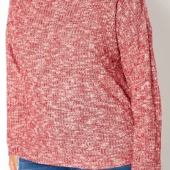 Asoph Plus Size Waffle Knit Sweater -Radiant Drape Sales 2018505 283 4