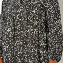 Asoph Plus Size Dotted Print Flare Mini Dress -Radiant Drape Sales 2018555 001 4