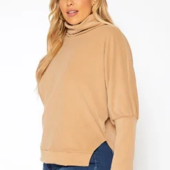 Asoph Plus Size Funnel Neck Sweater -Radiant Drape Sales 2018583 138 1
