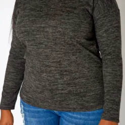 Asoph Plus Size Casual Knit Long Sleeve Top -Radiant Drape Sales 2018623 001 3