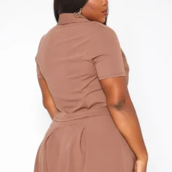 Plus Size Notch Collar Blazer Top 8 Plus Size Notch Collar Blazer Top -Radiant Drape Sales 2018683 136 3