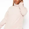 Plus Size Turtleneck Knit Sweater