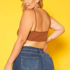 Plus Size Ribbed Cut Out Bodysuit 8 Plus Size Ribbed Cut Out Bodysuit -Radiant Drape Sales 2018695 106 4