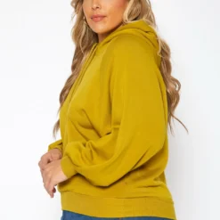 Plus Size Solid Hooded Sweater 7 Plus Size Solid Hooded Sweater -Radiant Drape Sales 2018895 159 2