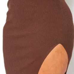 Plus Size High Waist Ribbed Midi Skirt 9 Plus Size High Waist Ribbed Midi Skirt -Radiant Drape Sales 2019063 181 4