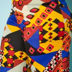 Plus Size Geometric Abstract Print Two Piece Set 11 Plus Size Geometric Abstract Print Two Piece Set -Radiant Drape Sales 2019071 188 5