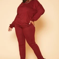 Plus Size Favorite Lounge Two Piece Set
