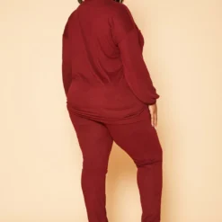 Plus Size Favorite Lounge Two Piece Set -Radiant Drape Sales 2019107 111 3