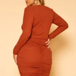 Plus Size Centered Drawstring Two Piece Set -Radiant Drape Sales 2019108 386 3