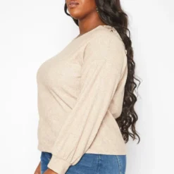 Plus Size Lace Detail Knit Sweater 7 Plus Size Lace Detail Knit Sweater -Radiant Drape Sales 2019206 118 2
