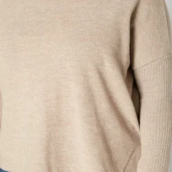 Plus Size Casual Knit Relaxed Long Sleeve Shirt -Radiant Drape Sales 2019261 190 4