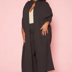 Plus Size Open Front Maxi Blouse & Pants Set -Radiant Drape Sales 2019328 001 2