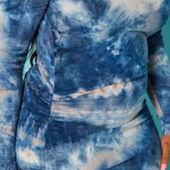 Plus Size Multi Print Off Shoulder Asymmetric Dress -Radiant Drape Sales 2019519 995 4