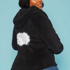 Plus Size Faux Fur Hooded Zip Front Sweater 8 Plus Size Faux Fur Hooded Zip Front Sweater -Radiant Drape Sales 2019521 001 2