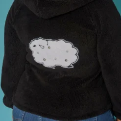 Plus Size Faux Fur Hooded Zip Front Sweater 9 Plus Size Faux Fur Hooded Zip Front Sweater -Radiant Drape Sales 2019521 001 3