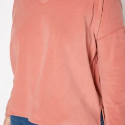 Plus Size Basic V Neck Long Sleeve Top -Radiant Drape Sales 2019545 102 4