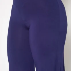 Plus Size Solid High Waist Flare Pants -Radiant Drape Sales 2019557 117 4