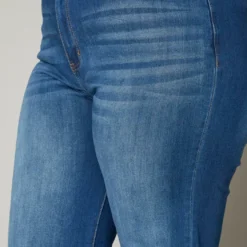 Vibrant Plus Size Deep Blue Denim Mom Jeans -Radiant Drape Sales 2019587 938 4