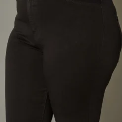 Vibrant Plus Size High Waist Black Denim Skinny Jean -Radiant Drape Sales 2019590 001 4