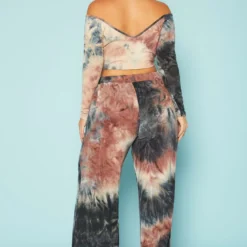 Plus Size Multi Print Crop Top & Flare Pants Set 8 Plus Size Multi Print Crop Top & Flare Pants Set -Radiant Drape Sales 2019616 969 3