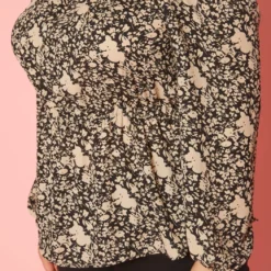 Plus Size Vintage Floral Print Off Shoulder Top -Radiant Drape Sales 2019641 001 4