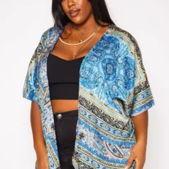 Plus Size Paisley Print Kimono Cardigan -Radiant Drape Sales 2019652 003 2
