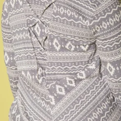 Plus Size Aztec Pattern Open Front Cardigan -Radiant Drape Sales 2019865 001 4