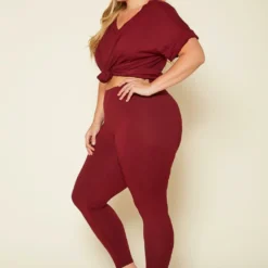 Plus Size Casual Lounge Two Piece Set 8 Plus Size Casual Lounge Two Piece Set -Radiant Drape Sales 2019907 004 4