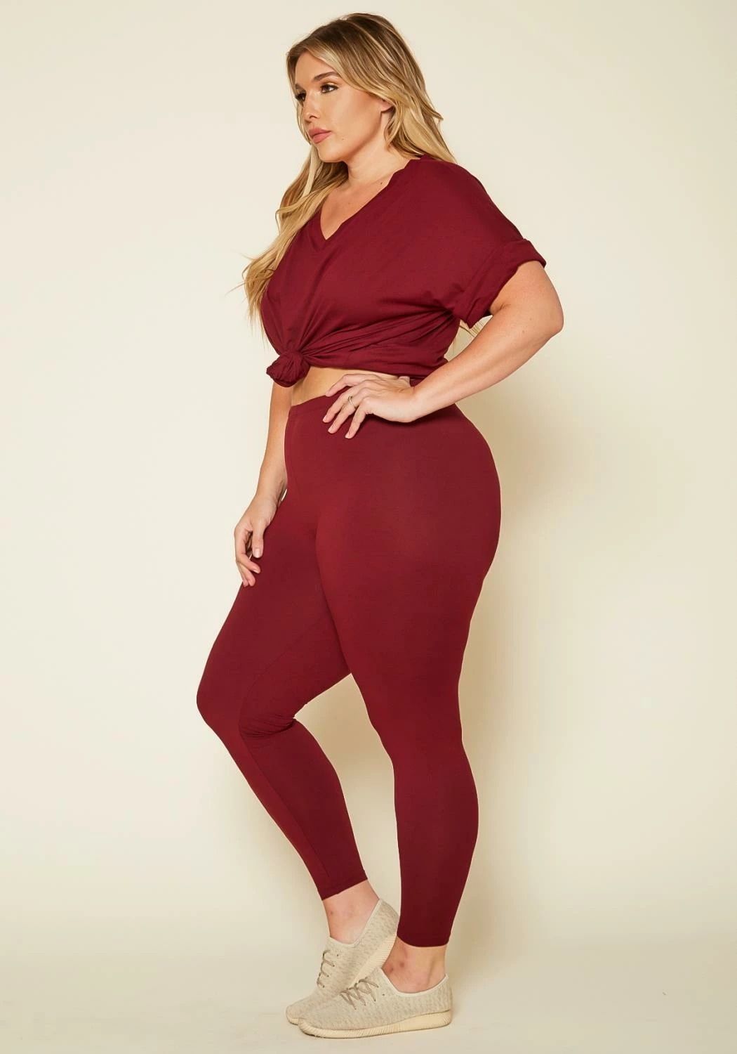 Plus Size Casual Lounge Two Piece Set 3 Plus Size Casual Lounge Two Piece Set - Image 3