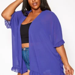 Plus Size Open Front Duster Cardigan 7 Plus Size Open Front Duster Cardigan -Radiant Drape Sales 2019944 002 2