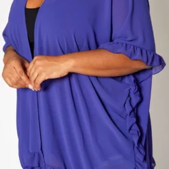 Plus Size Open Front Duster Cardigan 9 Plus Size Open Front Duster Cardigan -Radiant Drape Sales 2019944 002 4