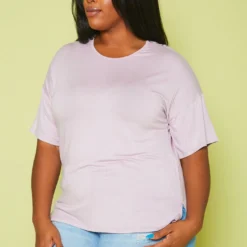 Plus Size Embroidered Short Sleeve Top -Radiant Drape Sales 2019951 006 2