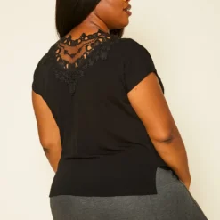 Plus Size Embroidered V-Neck Top -Radiant Drape Sales 2019974 001 4