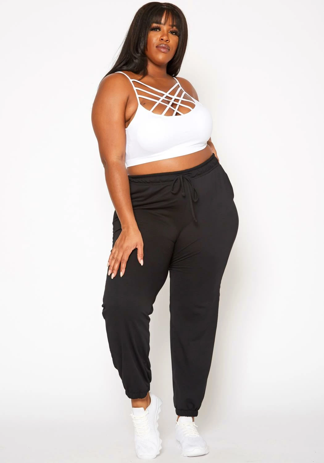 Plus Size Essential Jogger Pants 1 Plus Size Essential Jogger Pants