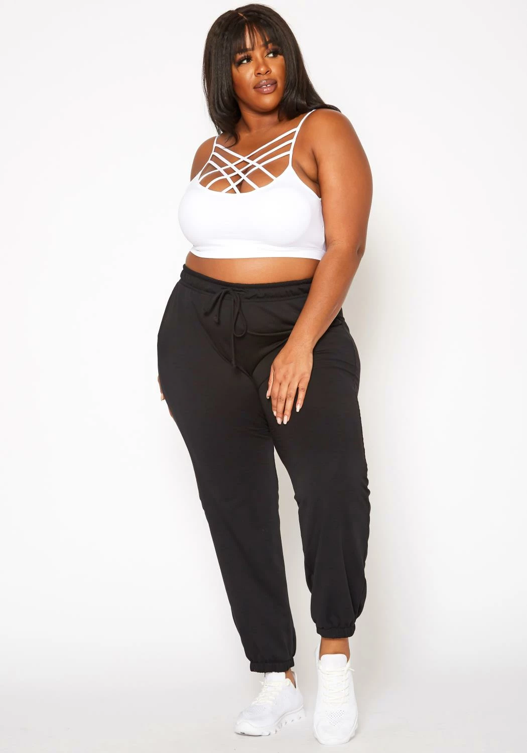 Plus Size Essential Jogger Pants 2 Plus Size Essential Jogger Pants - Image 2